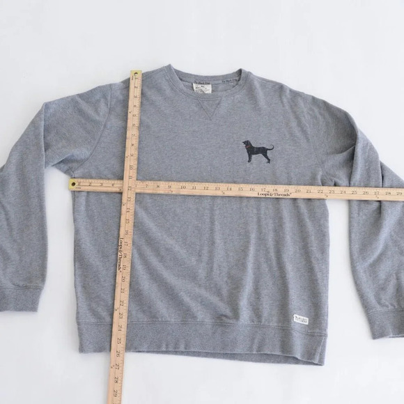 The Black Dog 100% Cotton Light Weight Crew Neck Sweater Size Small - Picture 3 of 9